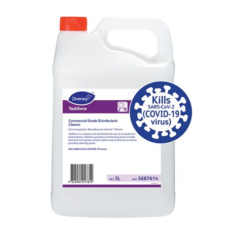 Diversey Taskforce 5L Cleaner/Disinfectant