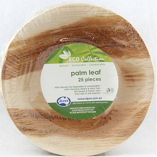 Alpen Palmleaf Round Bowl 6" x100