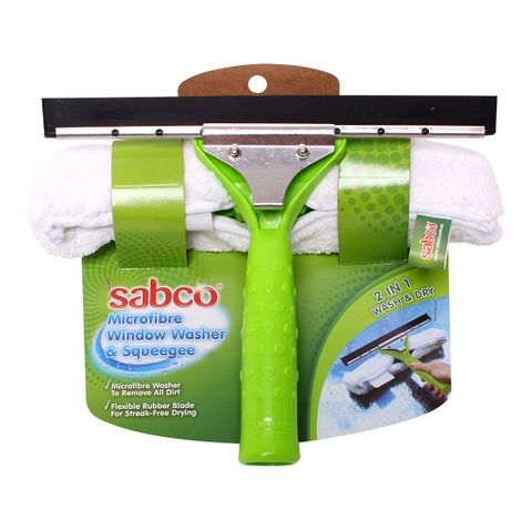 Sabco Microfibre Window Washer & Squeegee