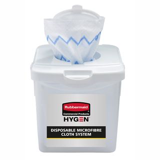 Rubbermaid DISPOSABLE MF CLOTH 12" 4 PACK TUBS