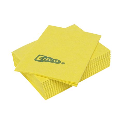 Edco Merritex Heavy Duty Viscose Cloth 10Pk - Yellow