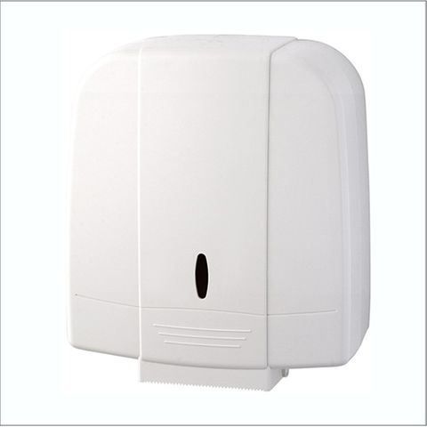 Bobson Toilet Roll Dispenser Jumbo ABS White