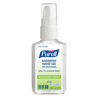 Purell Instant Hand Sanitiser - Gel 60ml Pump Bottle X 24 Units