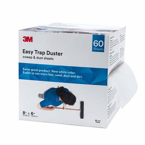 3M Easy Trap Dust 5inx6in Shts White 60 Sheets/Roll