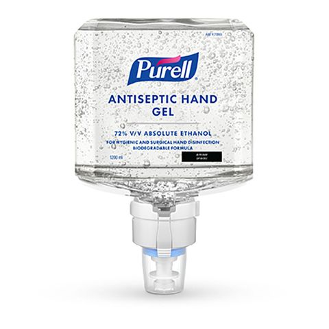 PURELL Instant Hand Sanitiser - Gel 1.2Lt Refill with battery in collar x 2 units (old code 7760-02)