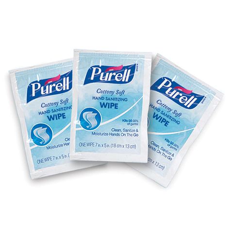 Purell Wipes - 1000 Bulk Pack - Single Sachets - Non Alcohol Formula - Cottony Soft Wipe