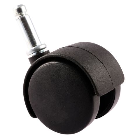 Pacvac Wheel - Castor - Black Plastic - 45mm