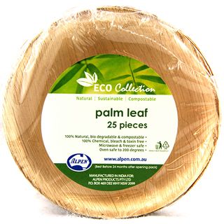 Alpen Palmleaf Round Bowl 5" x100