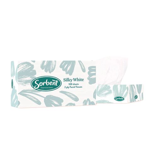 Sorbent Professional Facial Tissue 2 ply 100's x48