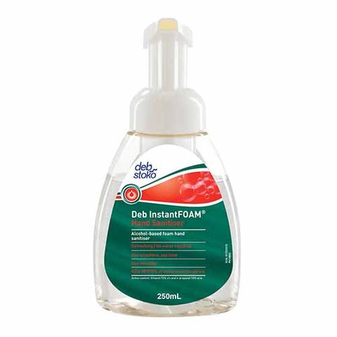 SCJ Deb Instantfoam Sanitiser 250ml Pump