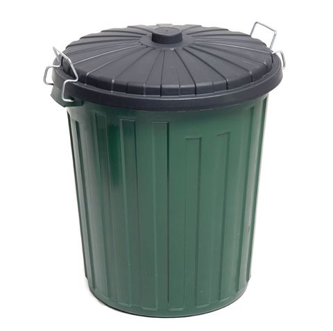 Sabco Professional 55 Litre Plastic Garbage Bin Green