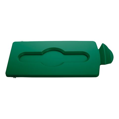 Rubbermaid Sjrs Green Closed Lid