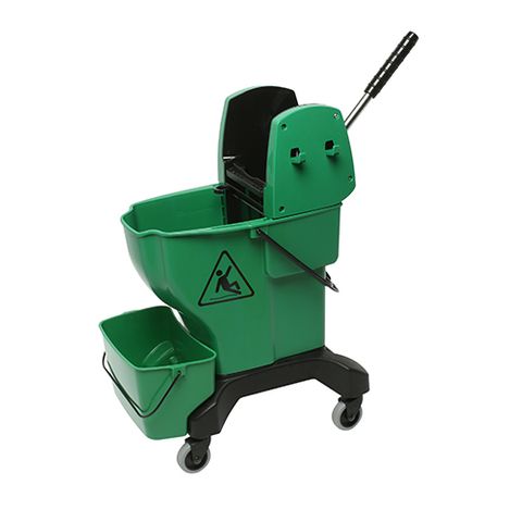 Edco Enduro Press Bucket Complete With Wringer - Green