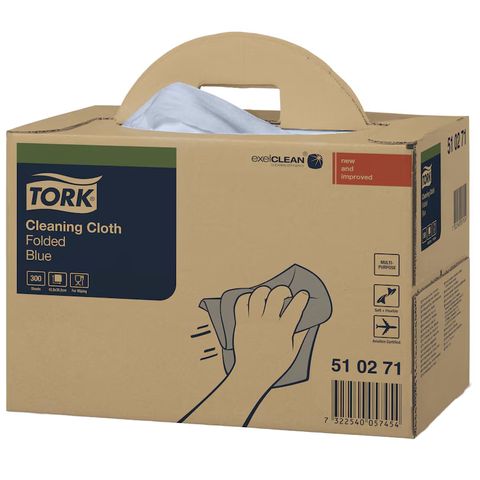 Tork Premium 510 Blue Fold Nw 300 Handy Box