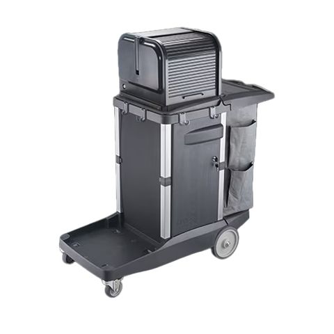 166000 JC-3000ZXC Platinum Janitors Cart Iconic