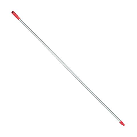 Sabco Professional Aluminium Rib Handle With Universal Thread 25mm X 1450mm - Red