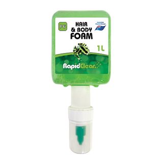 RapidClean FOAM HAIR & BODY WASH PODS (1L Pod)