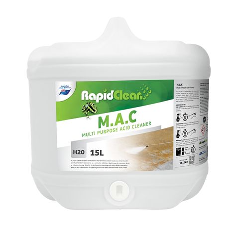 RapidClean  MULTI SURFACE ACID CLEANER 15L