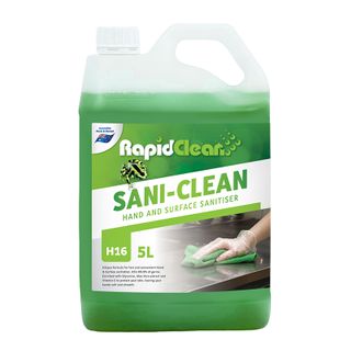 RapidClean SANI-CLEAN HAND & SURFACE SANITISER 5L