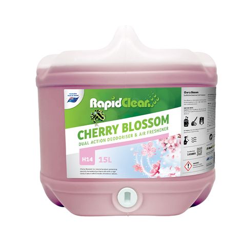 RapidClean Cherry Blossom Dual Action Disinfectant & Air Freshener 15L