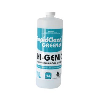 RapidClean Hi-Genic Washroom Cleaner Bottle Only - no Cap - 1L