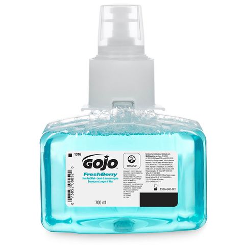 Gojo LTX Freshberry Foam Hand Wash 700 ml Refills X 3 Units