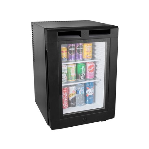 JVD Hotel Minibar Black Glass Door (ctn 1)