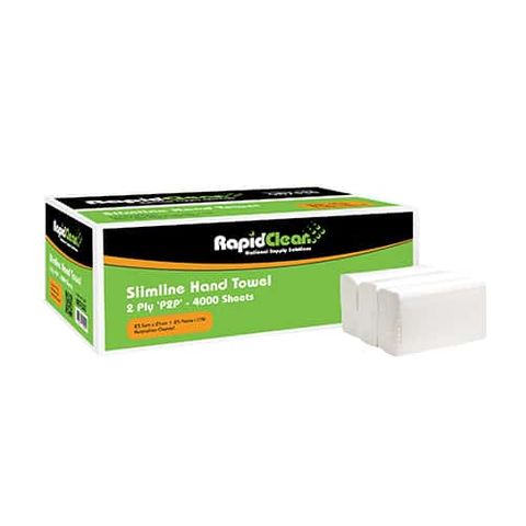 RapidClean P2P Slimline Hand Towel 4000 sheets