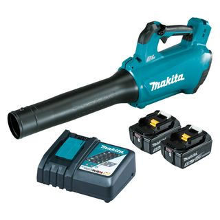 Makita 18V BRUSHLSS Blower - 2x 5.0Ah Batteries + DC18RC Charger