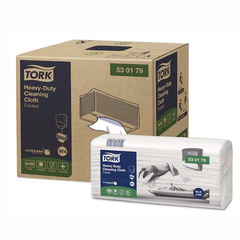 Tork HD Cleaning Cloth Folded 105x4 W4