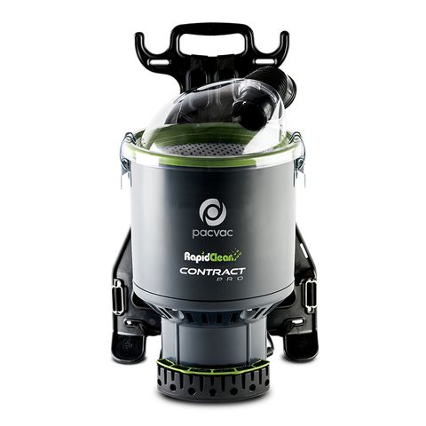 Pacvac RapidClean Contract Pro 1300w back Pack Vacuum RCD TestNTag