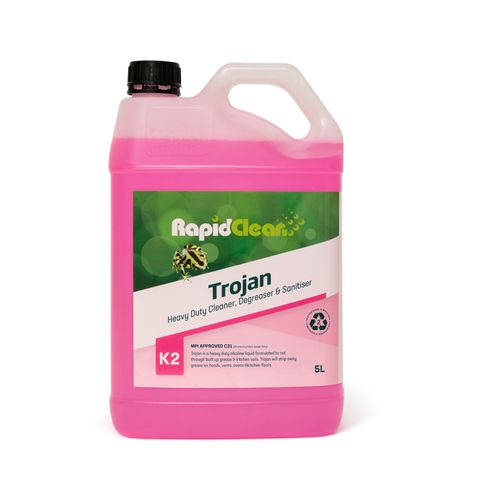 RapidClean Trojan Floor Cleaner HD Degreaser 5L