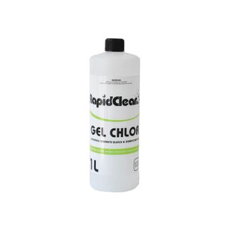 RapidClean Gel Chlor Bleach & Disinfectant 1L