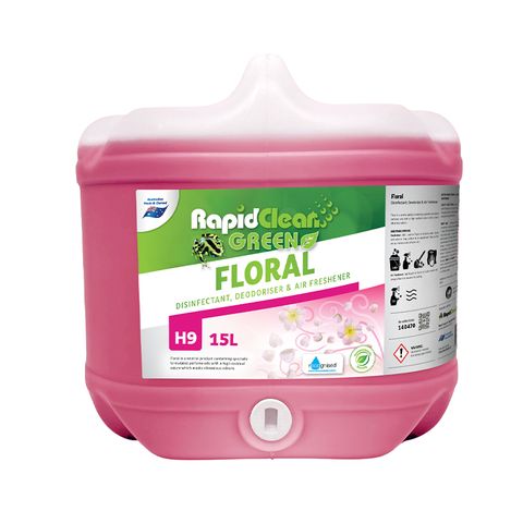 RapidClean Floral Deodoriser & Air Freshener 15L