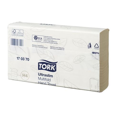 Tork Ultraslim Multifold Towel 150s Advanced H4 X20