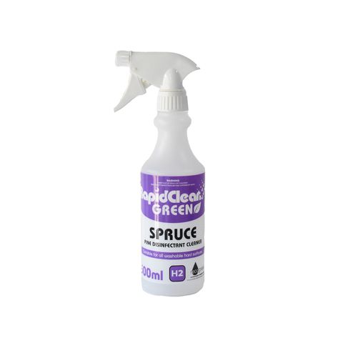 RapidClean Spruce Disinfectant Bottle Only - no cap - 500ml