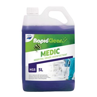 RapidClean Medic Hospital Grade Disinfectant 5L