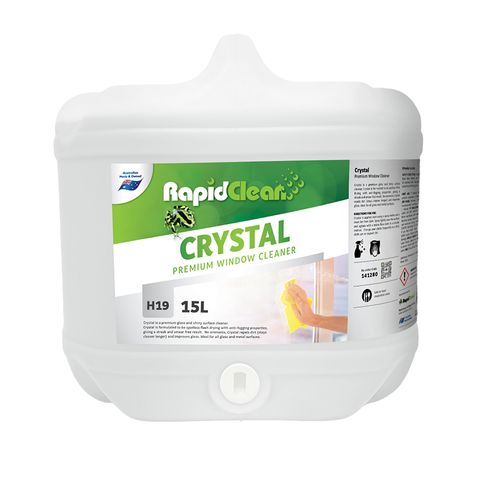 RapidClean CRYSTAL - PREMIUM WINDOW CLEANER 15L