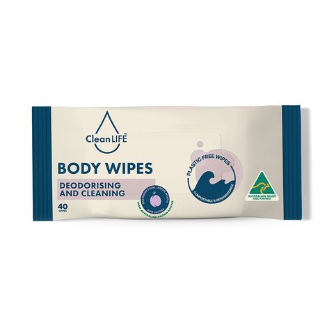 Body Wipes  240mm x 200mm  Soft Pack  of 40 Wipes