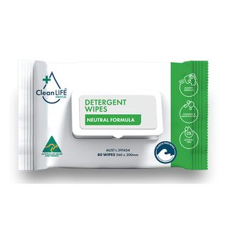 Detergent Wipes  200 x 260mm  Soft Pack  of 80 Wipes