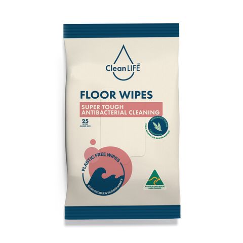 Floor Wipes  300mm x 200mm Soft Pack  of 25 Wipes