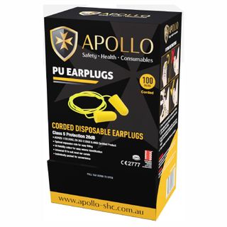 APOLLO Ear Plugs Corded x 100