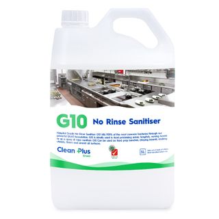 Clean Plus G10 - No Rinse Sanitiser 5L