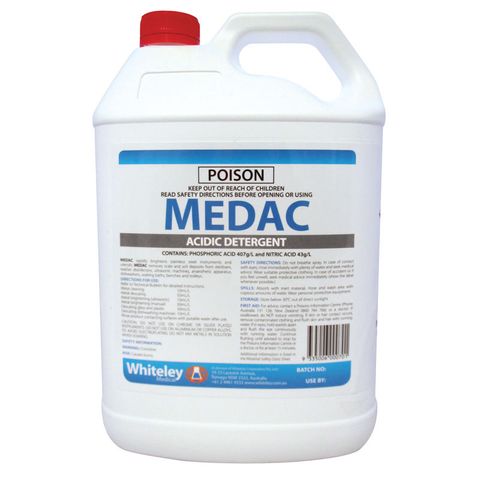 Whiteley Medac Acidic Detergent 5L