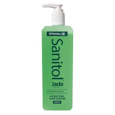 Whiteley Sanitol Jade Alcohol Hand Gel 500ml