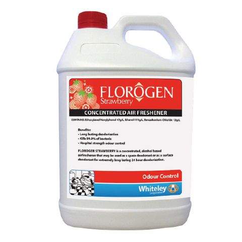 Whiteley Florogen Strawberry Alcohol Based Air Freshener 5L