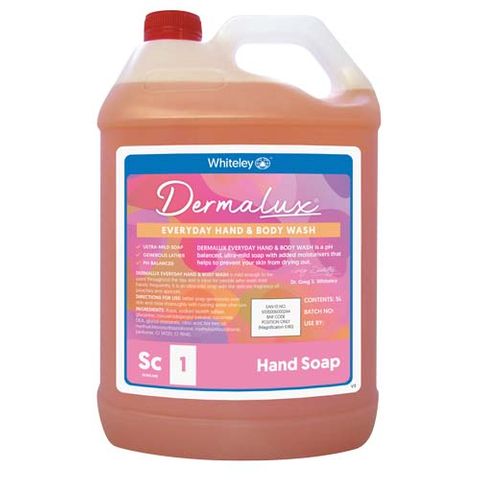 Whiteley Dermalux Everyday Hand & Body Soap 5L