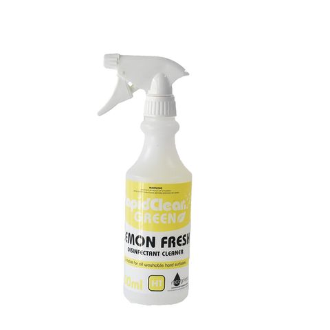 RapidClean Lemon Fresh Bottle & Trigger KIT 500ml