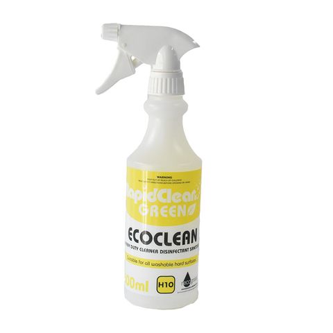 RapidClean EcoClean Bottle & Trigger KIT 500ml