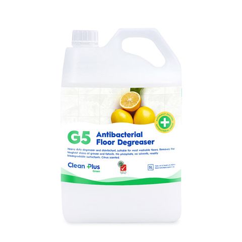 Clean Plus G5 - Antibacterial Floor Degreaser 1L